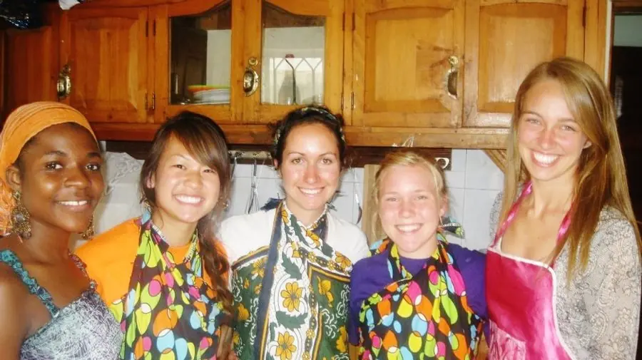 Elacet host family in their home in Uganda